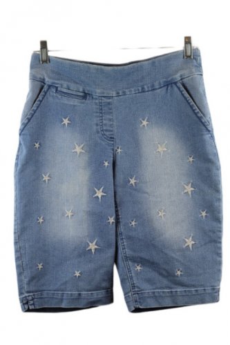 Westbound Blue Denim Jeans Women's Bermuda Shorts 6 024