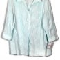 Sag Harbor Blue Women's Long Sleeve Dress Shirt Size 2X 035