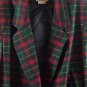 Expressions by KC Whitney Plaid Women's Career Blazer Jacket Lined  22W 038