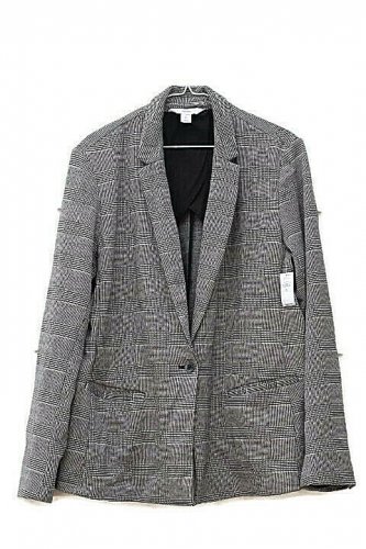 Old Navy Multicolor Women's Career Jacket Blazer Houndstooth Size XLT   016
