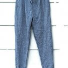 Women's Gray Fleece Jogger Sweatpants Elastic Waist Drawstrings Size Large  019