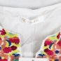 Kirundo White Women's Summer Dress Short Sleeve Ruffles Tassels Large 033