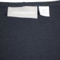 Croft & Barrow Black Women's Hooded Shirt Long Sleeve V Neck XXL 036