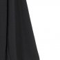 Croft & Barrow Black Women's Hooded Shirt Long Sleeve V Neck XXL 036