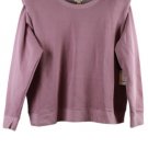 ANA A New Approach Pink Women's Padded Long Sleeve Sweatshirt Pullover 1X 048 ANA A New Approach Pink Women's Padded Long Sleeve Sweatshirt Pullover 1X 048