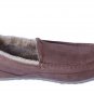 Deer Stags Men's Slipperooz Spun Slippers Brown Faux Suede Fur Slip On Size 8 W