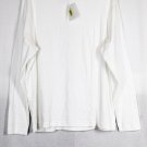 Westbound White Womens Long Sleeve Casual Shirt Sweater Pullover XL 035W