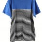 Croft & Barrow Multicolor Women's Short Sleeve Top Blouse Pullover 1X 044