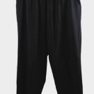 Koret Black Women's Dress Pants Side Pockets Pull On Elastic Waist 18W 056