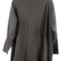 Express Tricot Gray Women's Cardigan Knit Sweater Large 048