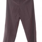 Norton Mcnaughton 100% Silk Brown Women's Career Slacks Pants Size 8  015
