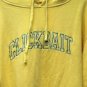 Fanjoy Co Clickbait Yellow Sweatshirt Hoodie Drawstring Size Large 010