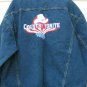 Haleman Jeans Men's Jacket Blue Denim Embroidered Country Tonite Men's XXL 009