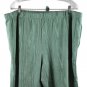 Ambrielle Green Women's Sleepwear Shorts Drawstring XXLarge 051