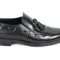 Freeman Free Flex Black Men's Dress Shoes Leather Upper Kiltie Wingtip Size 9B