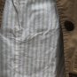 George Women's Brown Belted Jacket Large Buttons Stand Up Collar Lined 16 002