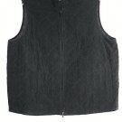 Casual Corner Annex Black Women's Sleeveless Vest Quilt Pattern 1X 025