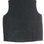 Casual Corner Annex Black Women's Sleeveless Vest Quilt Pattern 1X 025