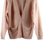 Vintage Sellecca Pink Women's Cardigan Knit Sweater Front Button Small 054
