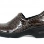 Born Concept BOC Women's Clogs Mules Booties Animal Print Faux Leather Size 8.5