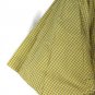 Ralph Lauren Yellow Check Men's Dress Shirt Short Sleeve Button Down Size XL 013