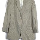 Ralph Lauren Striped Men's Dress Jacket Suit Coat Blazer Size 43 Ralph Lauren Striped Men's Dress Jacket Suit Coat Blazer Size 43
