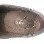 Clarks Women's Bendables Comfort Brown Leather Shoes Flats Slip On Side Zip 5 M