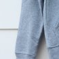 Pony Gray Boys Fleece Sweatshirt Jacket Hoodie Front Full Zip Size M(10/12)  007