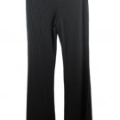 Forever 21 Black Women's Stretch Pants Flare Bottoms Pull On Large 017