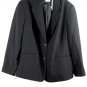 Emma James by Liz Claiborne Striped Black Womens' Career Suit Jacket Blazer 16W