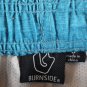 Burnside Blue Men's Board Shorts Pull On Elastic Waist Drawstring Small 014