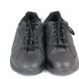 Dr Scholl's Men's Comfort Casual Sneakers Shoes Black Leather Lace Up Size 12W