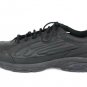 Dr Scholl's Men's Comfort Casual Sneakers Shoes Black Leather Lace Up Size 12W