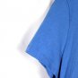St John's Bay Blue Women's Casual Shirt Short Sleeve Pullover 2X 025