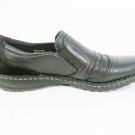 Earth Origins Estelle Women's Pebbled Black Leather Slip On Comfort Shoes 9.5 M Earth Origins Estelle Women's Pebbled Black Leather Slip On Comfort Shoes 9.5 M