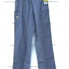 Wonderwink Gray Women's Medical Uniform Scrubs Pants Elastic Waist Size LT 021 Wonderwink Gray Women's Medical Uniform Scrubs Pants Elastic Waist Size LT 021