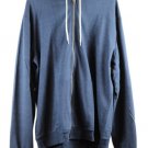 Gap Blue Men's Sweatshirt Hooded Drawstring Full Front Zip XL 013