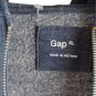 Gap Blue Men's Sweatshirt Hooded Drawstring Full Front Zip XL 013