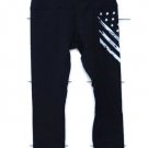 Authentic Black Women's Cropped Leggings Size X Large  017