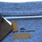 Carhartt Original Fit Gray Men's Crewneck Tee Shirt Front Logo Pocket Sz4XL  005