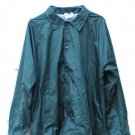 Augusta Sportswear Green Men's Lightweight Outdoor Jacket Button Up Size L 011 Augusta Sportswear Green Men's Lightweight Outdoor Jacket Button Up Size L 011