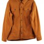 Amazon Essentials Orange Men's Jacket Front Button Pockets Size Small 016