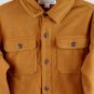 Amazon Essentials Orange Men's Jacket Front Button Pockets Size Small 016