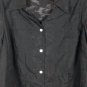 True Beauty by Emme Black Women's 2Pc Dress Shirt & Tank Size 2 026