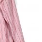 Chaps Pink Striped Women's Dress Shirt Short Sleeve Front Buttons 2X  002