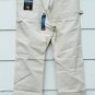 Dickies Off White Utility Pants Relaxed Fit Multiple Pockets & Loops 42x32 001