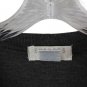 Mary Ann Restivo Black Women's Top Blouse Short Sleeve Pullover Large 048