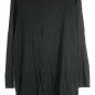 Jones New York Black Women's Long Sleeve Pullover Top Blouse Beaded 1X 026