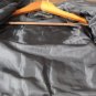 Dimensions Black Women's Leather Jacket Lined Full Front Zip Size 10