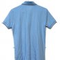 French Toast Girls Blue Shirt Short Sleeve Front Button Size XXL 18/20    004
